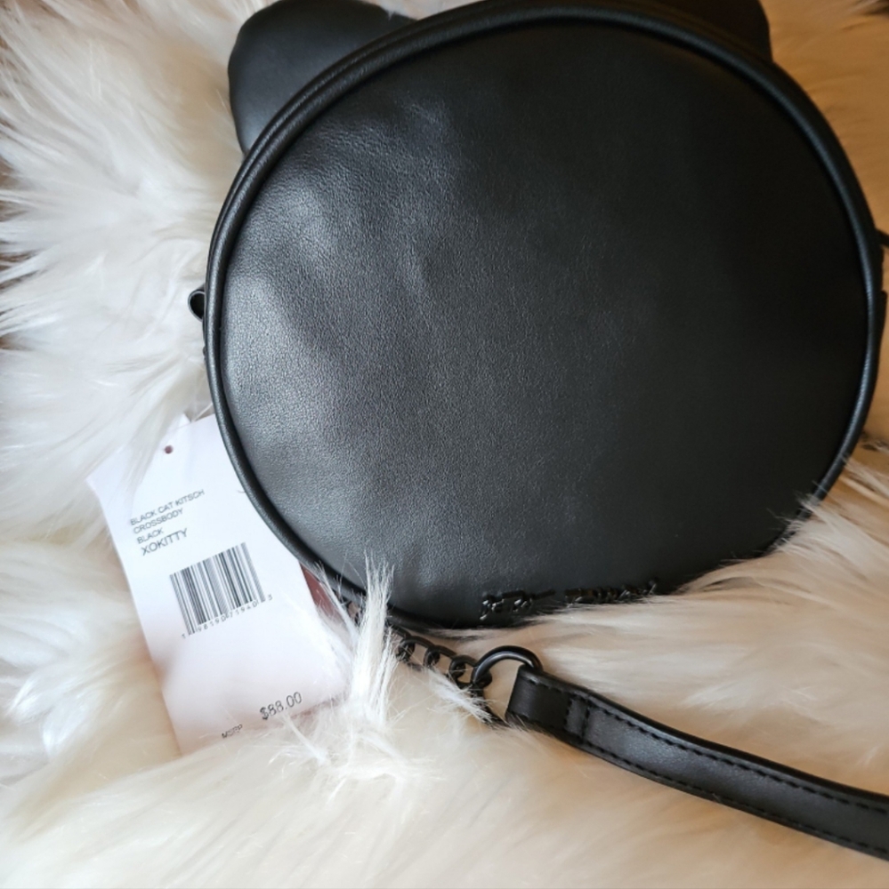 Betsey Johnson Black Cat Kitsch 🐈‍⬛️ Crossbody XOKITTY - Picture 11 of 16